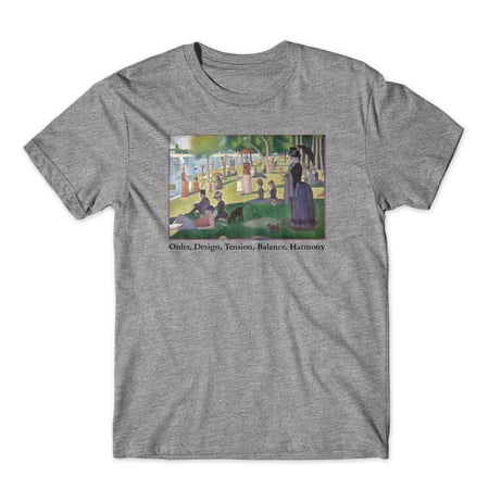 Mighty Circus Sunday In The Park With George T-Shirt - Gray, Large