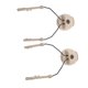 thumbnail image 5 of BOROCO Soportes para Auriculares de Casco, 2 Piezas Pom + Soporte de Auriculares de suspensión de riel de Arco de Acero Inoxidable para Peltor(Amarillo), 5 of 5