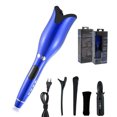 thumbnail image 1 of Enchufe de la UE Curling Hierro Calefacción Temperatura Ajustable Curler Anti-Scald 110-240V Viaje portátil Peluquería Peluquería Waver Blue Dido Hogar, 1 of 6