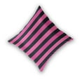 thumbnail image 2 of Black Pinkish Narrow Stripes Throw Pillow Covers Pillowcases 16 x 16 Inch Home Decor 2 Packs for Bedroom Sofa, 2 of 6