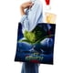 thumbnail image 4 of El Grinch Bolso de tela con estampado de lienzo para mujer, bolsa de compras reutilizable y estética, con cremallera interior, regalo para mujer,40*40cm., 4 of 6