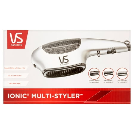 Vidal Sassoon 1875W Ionic Multi Styler Hatchet Hair Dryer