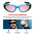 thumbnail image 7 of Youth Sports Polarized Sunglasses for Boys Kids Teens Age 8-16 Baseball Cycling Running Glasses, 7 of 7