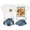 White, variant on Fall For Jesus Shirt, Fall For Jesus He Never Leaves Shirt Funny Jesus Graphic Tees For Women