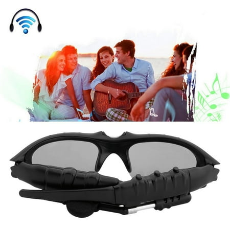 Sunglasses bl uetooth Headset Earphone Hands-free Phone Call For iPhone