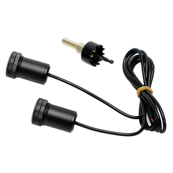 de Lámparas de Bienvenida de lámpara de Proyector de Universales con Cable de 5 W shamjiam Luces de cortesía del coche