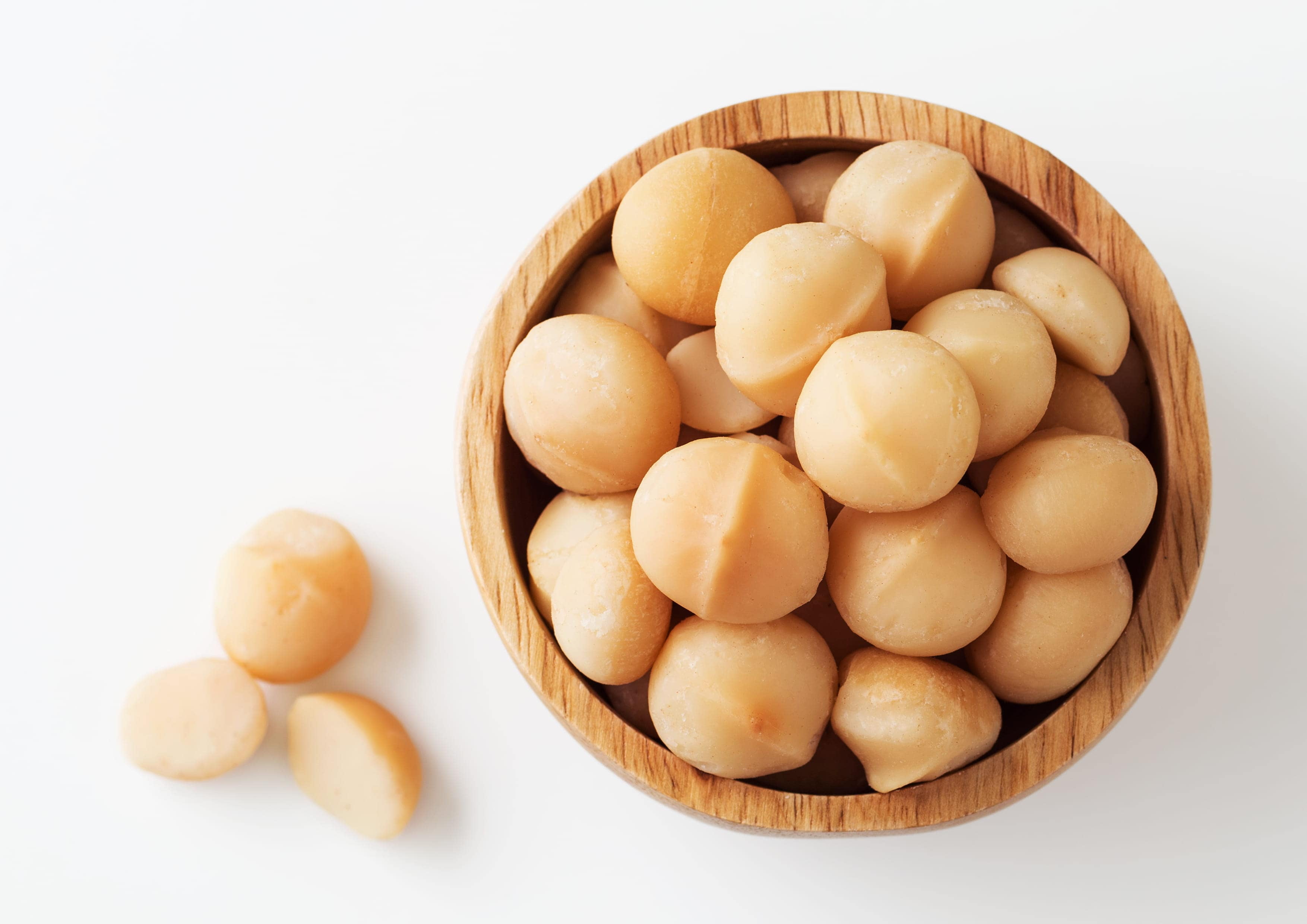 Dry Roasted Macadamia Nuts, 4 Pounds - Vegan - by Food to Live