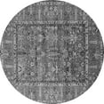 thumbnail image 1 of Ahgly Company Indoor Round Oriental Gray Industrial Area Rugs, 5' Round, 1 of 4