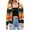 Style19-Black, variant on Womens Open Front V Neck Knit Cardigan, Cropped Long Sleeve Full Rib Trim Relax Fit Hollow Weave Knit Layering Outer Top