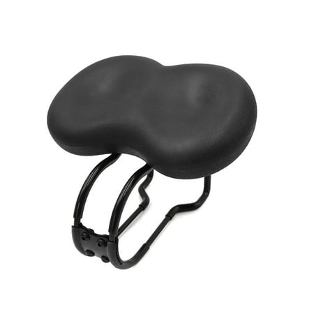 Adjustable Comfort Faux Leather MTB Road Bicycle Saddle  Cushion Pad foe (Best Mtb Saddle For Men)