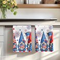 thumbnail image 7 of 4th of July Kitchen Towels Set of 3, Red Blue Gnomes Independence Day Stars Striped Absorbent Dish Towels for Kitchen, Microfiber Hand Towel, Quick Drying Tea Towel for Cleaning Decorative Dishcloths, 7 of 7