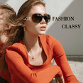thumbnail image 3 of Sunglasses Womens Polarized Trendy Oversized Sun Glasses, Fashion Ladies Shades 100% UV400 Protection Sunglasses Big Frame, 3 of 4
