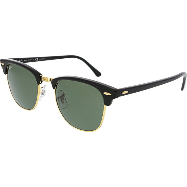 Ray-Ban Men's Polarized 195 RB3016-901/58-51 Gold Butterfly Sunglasses -  