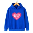 thumbnail image 3 of Suéter con estampado de Barbie para niños y niñas, sudadera de manga larga con capucha, estilo Kawaii, ropa para bebés y niños, primavera y otoño, 3 of 5