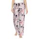 thumbnail image 1 of Balery Cat Pantalones de pijama para mujer, pijamas ultraligeros, pantalones de estar por casa-Medium, 1 of 6