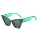 thumbnail image 1 of Nuevas gafas de sol triangulares de ojo de gato con montura grande, gafas de sol de pasarela con personalidad a la moda de Europa y Estados Unidos, gafas de sol femeninas transversales, 1 of 5