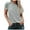 Silver, variant on Mgmyaa Womens Summer Short Sleeve Shirts Beach Vacation Outfits Plus Size Tops Workout Tshirts Casual Clothes 2025
