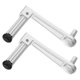 thumbnail image 1 of Hand Crank Handles for Clothes Drying Rack, 2pcs Versatile Six Tooth Design Laundry Hanger Handle for Indoor and Balcony Use, 1 of 4
