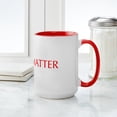 thumbnail image 4 of CafePress - You Matter Opt Red Mugs - 15 oz Ceramic Large White Novelty Mug, 4 of 4