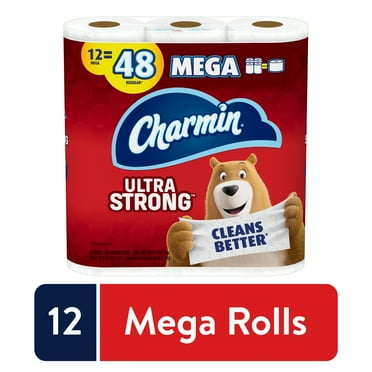 Charmin Ultra Strong Toilet Paper, 12 Mega Roll, 264 Sheets per Roll
