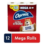 Charmin Ultra Strong Toilet Paper, 12 Mega Roll