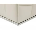 thumbnail image 6 of HomeRoots Beige Italian Leather Reclining L Shaped Two Piece Corner Sectional, 6 of 8