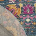 thumbnail image 5 of Nourison Passion Floral Denim 5'3" x ROUND Area Rug, (5 Round), 5 of 8