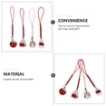 thumbnail image 4 of Miangastore 4Pcs Cat Keychain Key Ring Ornaments Cat Design Hanging Ornaments (Random Style), 4 of 9