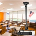 thumbnail image 4 of DYNAVISTA Full Motion Universal Ceiling Projector Mount Bracket with Adjustable Height and Extendable Arms Rotating Swivel Mount for Home and Office, 4 of 9
