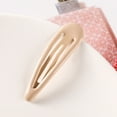thumbnail image 1 of Metal Snap Hair Clip Metal Snap Hair Pins Snap Hair Pins Metal Hair Barrettes Snap Hair Clips Metal Bright Color Cute Prevent Slip Hair Barrettes Hair Accessories For GirlsS159-6, 1 of 1