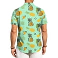 thumbnail image 7 of HAJWOH Hawaiian Shirt for Men Casual Button Down Short Sleeve Summer Beach Shirts Loose Fit Floral Print Tropical Tops, 7 of 7