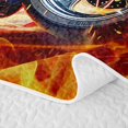 thumbnail image 5 of Manfei Cool Motocross Twin Quilt Set,Classic American Flag Twin Coverlet Set,Blue Red White,2 Pieces, 5 of 7