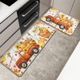 thumbnail image 3 of Vggrvlo Halloween 3 Set of Bath Rugs Mats for bathroom Non Slip Extra Soft Absorbent Chenille Floor Mats Rubber Backing Quick Dry Bathroom Rugs Halloween Decorations, 3 of 6