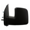 thumbnail image 2 of KarParts360 For Ford E-150/E-250 2009 Door Mirror Driver Side | Power | Foldaway | Non-Heated | Single Lens | Textured Black | Flat | Replacement For FO1320338 | 9C2Z17683AA, 2 of 7