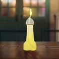thumbnail image 4 of Lámpara de vidrio de vidrio transparente Velas decorables de aceite recargadoras Decoración del hogar, 4 of 5