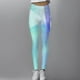 thumbnail image 1 of MKLEKYY Leggings deportivos de cintura alta ajustados a la moda para mujer, pantalones de yoga estampados, 1 of 3