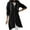 Black, variant on FRSASU Women'S Clothing Clearance,Solid Color Hoodie Zipper Long Sleeve Sweatshirts Pockets Irregular Hem Long Coat Tops