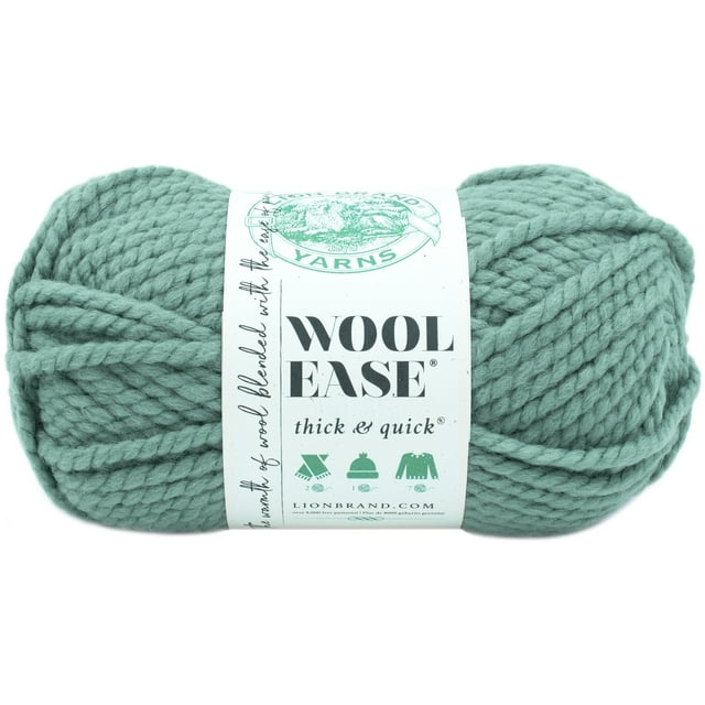 Fil Lion Brand Wool-Ease Thick & Quick Succulente Fil #6 Super Bulky de acrylique/laine, 170g/ 97m, 3-CT