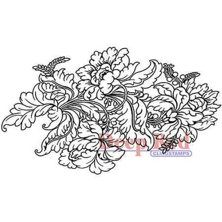 Crafty Individuals Unmounted Rubber Stamp, 4-3/4