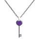 thumbnail image 1 of Collar con colgante de llave Yuyangstore de acero inoxidable Sin patrón, 1 of 8