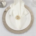 thumbnail image 3 of Saro Lifestyle Jewel Starburst Napkin Ring (Set of 4), 3 of 3