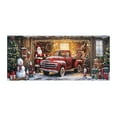 thumbnail image 3 of Merry Christmas Background for Santa Photography - Party Decoration 7x16 Ft Garage Door Banner for Festive Celebrations, 3 of 3