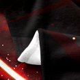 thumbnail image 4 of Erosebridal Game Controller Sherpa Blanket, Black Red Fuzzy Blanket Throw, Geometric Gamepad Decor, 4 of 7