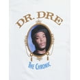 thumbnail image 4 of Dr. Dre Men's The Chronic Album Cover Graphic Tee T-Shirt in White (Small, White), 4 of 4