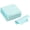 Light Blue, variant on 3.15x3.15" Jewelry Cleaning Cloth, 100Pcs Individually Wrapped Double-Sided Microfiber Polishing Cloth for Silver Gold Brass Platinum Jewelry, Black