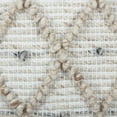 thumbnail image 3 of Charm cushion with diamond design 18''x18'' - Ecru, 3 of 3