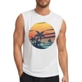 thumbnail image 4 of Gym Tank Tops for Men Sleeveless Quick Dry Moisture-Wicking Workout Tank Top Sleeveless Big and Tall Athletic Fit Summer Beach Tops, 4 of 4