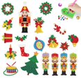 thumbnail image 3 of 4pcs/2set Diamond Arts Craft Mosaicos Adhesivos Cascanueces Diamante Mosaico Adhesivo, 3 of 9