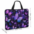 thumbnail image 2 of AWERP Fantasy Watercolor Style Butterflies Laptop Bag Neoprene Tablet Cover 13inch, 2 of 5