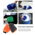 thumbnail image 2 of Kenally Guante de automático portátil lavable reemplazo Universal a prueba de arañazos coloridos guantes de limpieza de vehículos accesorios Vehículos, repuestos y accesorios Mis Rojo naranja Kenally VI017534-04, 2 of 6